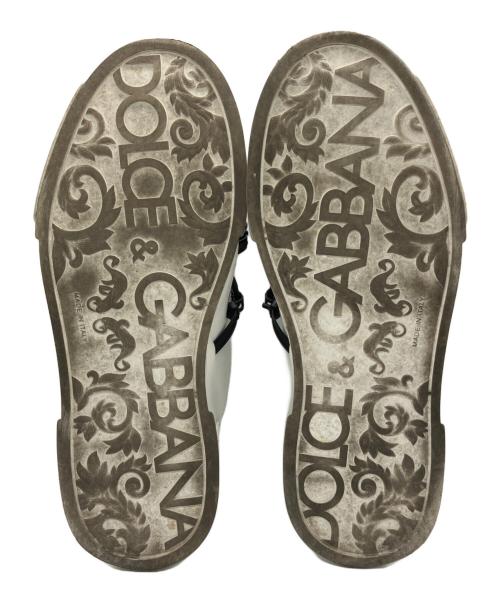 DOLCE & GABBANA（ドルチェ＆ガッバーナ）DOLCE & GABBANA (ドルチェ＆ガッバーナ) ポルトフィーノ スニーカー ホワイト サイズ:8の古着・服飾アイテム