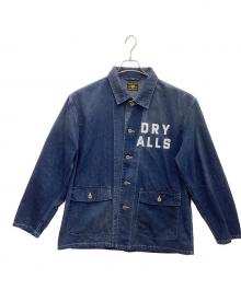 HUMAN MADE（ヒューマンメイド）の古着「Military Denim Coverall Jacket」｜ブルー