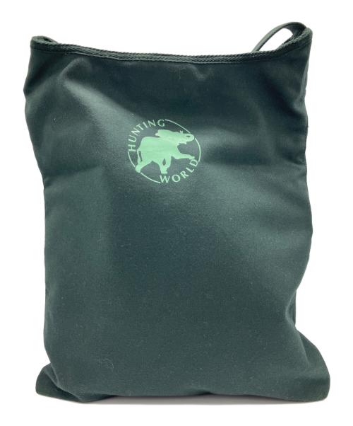 HUNTING WORLD（ハンティングワールド）HUNTING WORLD (ハンティングワールド) ショルダーバッグ グリーンの古着・服飾アイテム
