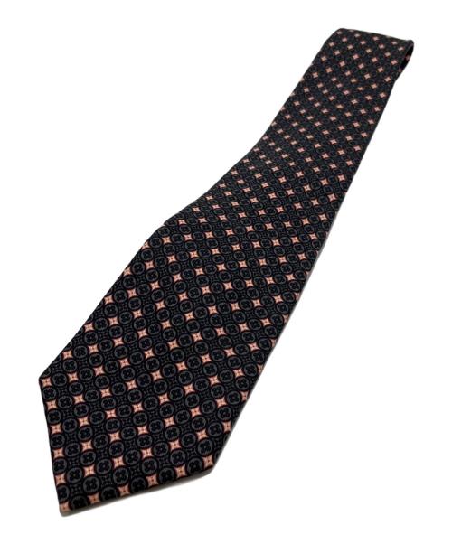 LOUIS VUITTON（ルイ ヴィトン）LOUIS VUITTON (ルイ ヴィトン) シルクネクタイ グレー×ピンク サイズ:なしの古着・服飾アイテム