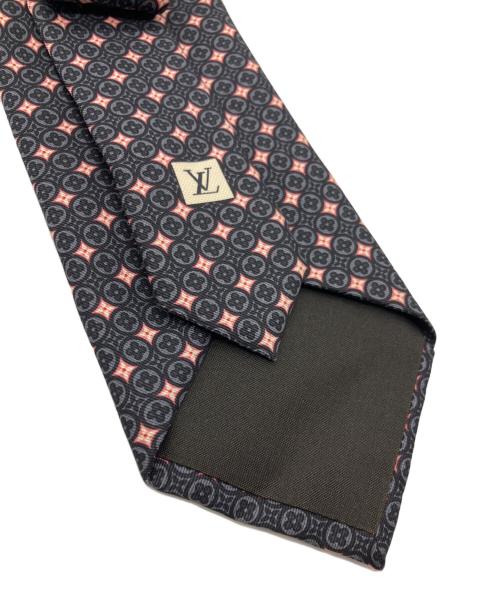 LOUIS VUITTON（ルイ ヴィトン）LOUIS VUITTON (ルイ ヴィトン) シルクネクタイ グレー×ピンク サイズ:なしの古着・服飾アイテム