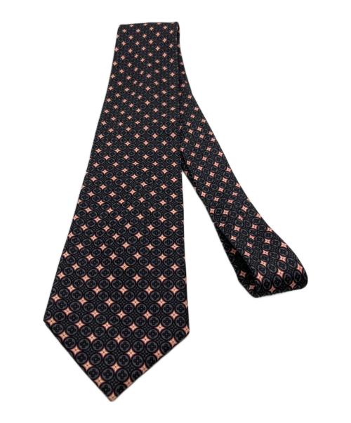 LOUIS VUITTON（ルイ ヴィトン）LOUIS VUITTON (ルイ ヴィトン) シルクネクタイ グレー×ピンク サイズ:なしの古着・服飾アイテム