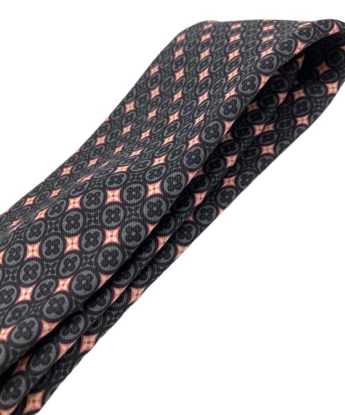 LOUIS VUITTON（ルイ ヴィトン）LOUIS VUITTON (ルイ ヴィトン) シルクネクタイ グレー×ピンク サイズ:なしの古着・服飾アイテム