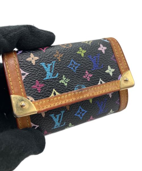 LOUIS VUITTON（ルイ ヴィトン）LOUIS VUITTON (ルイ ヴィトン) ポルトモネ プラ ブラックの古着・服飾アイテム