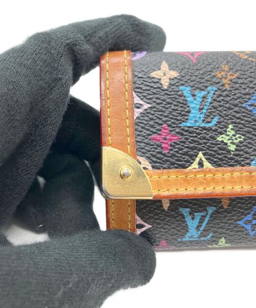 LOUIS VUITTON（ルイ ヴィトン）LOUIS VUITTON (ルイ ヴィトン) ポルトモネ プラ ブラックの古着・服飾アイテム