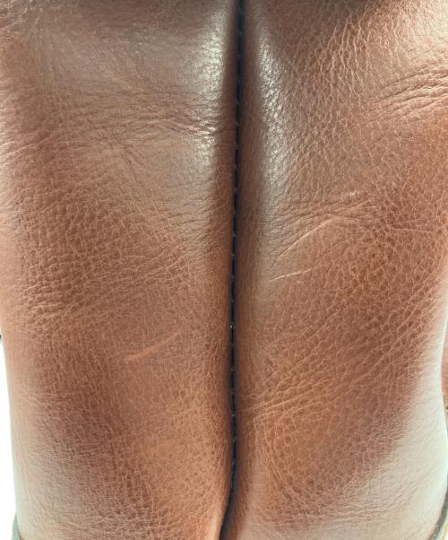 Herz（ヘルツ）Herz (ヘルツ) レザーボストンバッグ ブラウンの古着・服飾アイテム