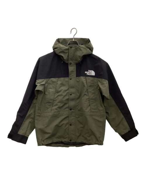 THE NORTH FACE（ザ ノース フェイス）THE NORTH FACE (ザ ノース フェイス) マウンテンライトジャケット カーキ×ブラック サイズ:Mの古着・服飾アイテム