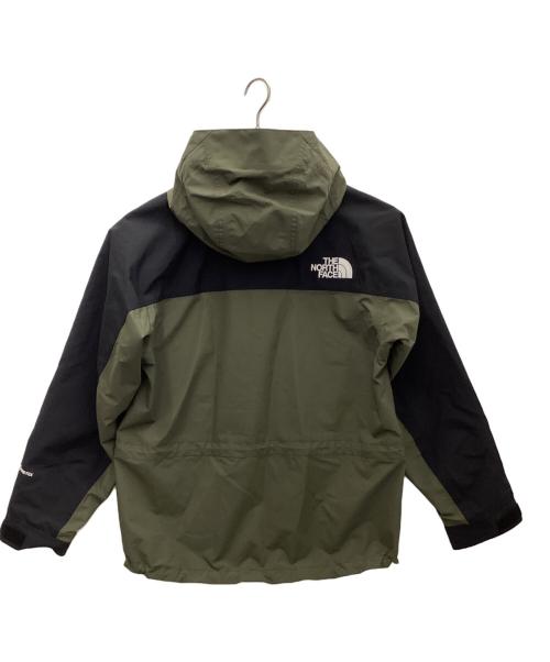 THE NORTH FACE（ザ ノース フェイス）THE NORTH FACE (ザ ノース フェイス) マウンテンライトジャケット カーキ×ブラック サイズ:Mの古着・服飾アイテム