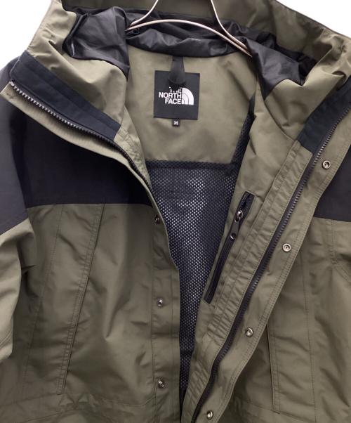 THE NORTH FACE（ザ ノース フェイス）THE NORTH FACE (ザ ノース フェイス) マウンテンライトジャケット カーキ×ブラック サイズ:Mの古着・服飾アイテム