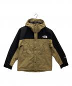 THE NORTH FACEザ ノース フェイス）の古着「マウンテンライトジャケット」｜ブラック×ベージュ