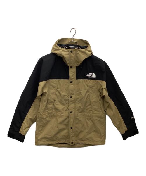 THE NORTH FACE（ザ ノース フェイス）THE NORTH FACE (ザ ノース フェイス) マウンテンライトジャケット ブラック×ベージュ サイズ:Mの古着・服飾アイテム