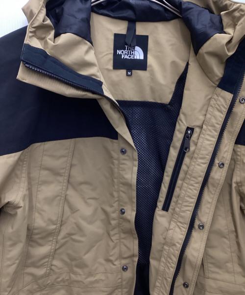 THE NORTH FACE（ザ ノース フェイス）THE NORTH FACE (ザ ノース フェイス) マウンテンライトジャケット ブラック×ベージュ サイズ:Mの古着・服飾アイテム