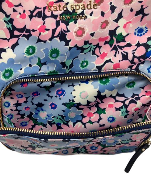 Kate Spade（ケイトスペード）Kate Spade (ケイトスペード) リュック ピンク×スカイブルーの古着・服飾アイテム
