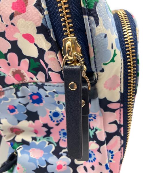 Kate Spade（ケイトスペード）Kate Spade (ケイトスペード) リュック ピンク×スカイブルーの古着・服飾アイテム