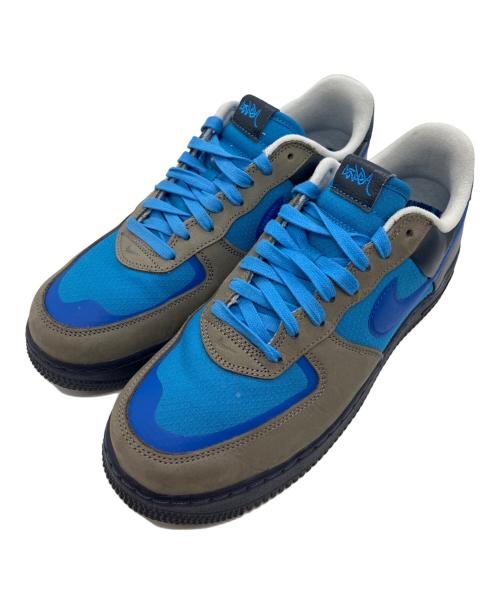 NIKE（ナイキ）NIKE (ナイキ) STASH (スタッシュ) Air Forece 1 Low SP “Soft Grey and Harbor Blue”2024”hf5516-001（エアフォース1） ブルー×ネイビー サイズ:26.5の古着・服飾アイテム