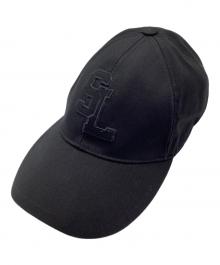 Saint Laurent Paris（サンローランパリ）の古着「ベースボールキャップ」｜ブラック