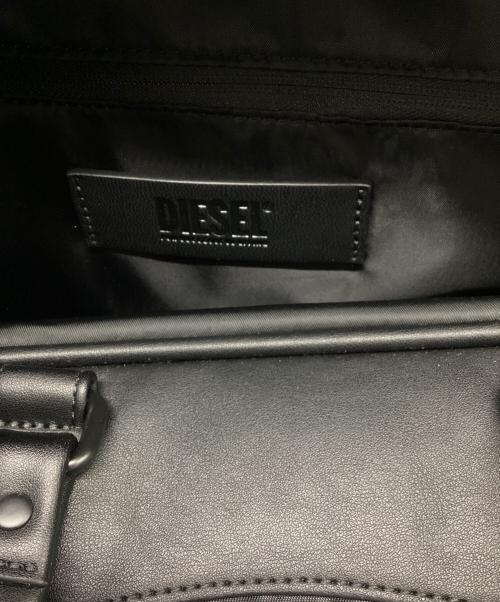 DIESEL（ディーゼル）DIESEL (ディーゼル) 2WAYボストンバッグ ブラックの古着・服飾アイテム