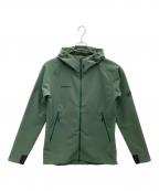 MAMMUTマムート）の古着「マウンテンパーカー」｜グリーン×ブラック