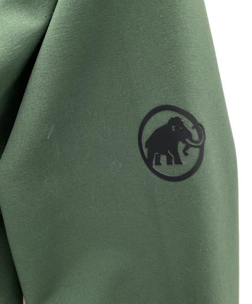 MAMMUT（マムート）MAMMUT (マムート) マウンテンパーカー グリーン×ブラック サイズ:Mの古着・服飾アイテム