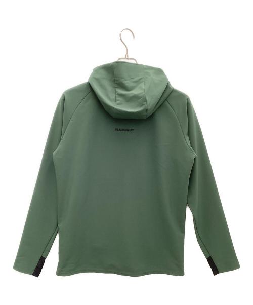 MAMMUT（マムート）MAMMUT (マムート) マウンテンパーカー グリーン×ブラック サイズ:Mの古着・服飾アイテム