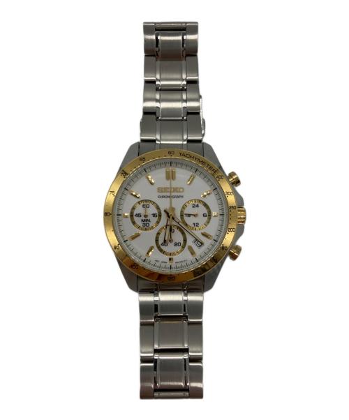 SEIKO（セイコー）SEIKO (セイコー) 腕時計 ホワイトの古着・服飾アイテム