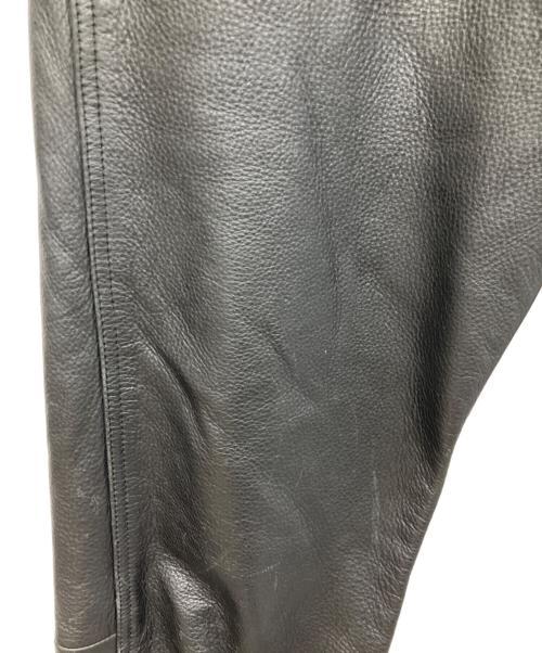 NANKAI（ナンカイ）NANKAI (ナンカイ) レザーパンツ ブラック サイズ:SIZE Mの古着・服飾アイテム