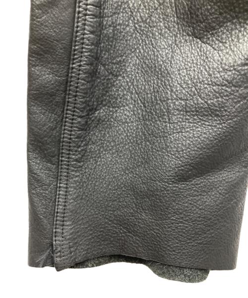 NANKAI（ナンカイ）NANKAI (ナンカイ) レザーパンツ ブラック サイズ:SIZE Mの古着・服飾アイテム