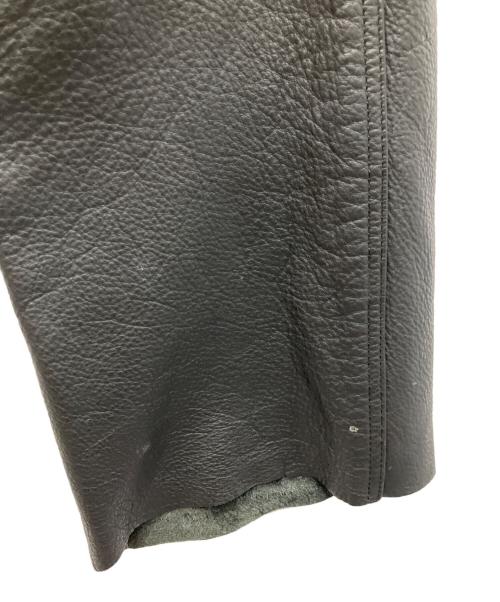 NANKAI（ナンカイ）NANKAI (ナンカイ) レザーパンツ ブラック サイズ:SIZE Mの古着・服飾アイテム