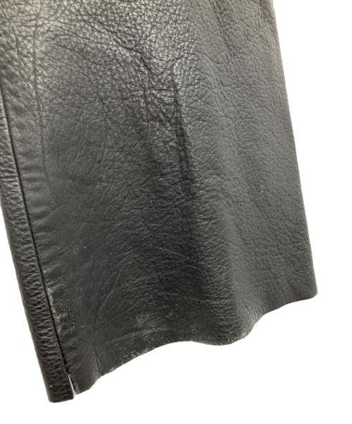 NANKAI（ナンカイ）NANKAI (ナンカイ) レザーパンツ ブラック サイズ:SIZE Mの古着・服飾アイテム