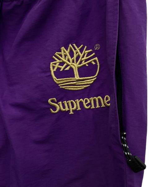 Timberland（ティンバーランド）Timberland (ティンバーランド) SUPREME (シュプリーム) ナイロンパンツ パープル サイズ:Lの古着・服飾アイテム
