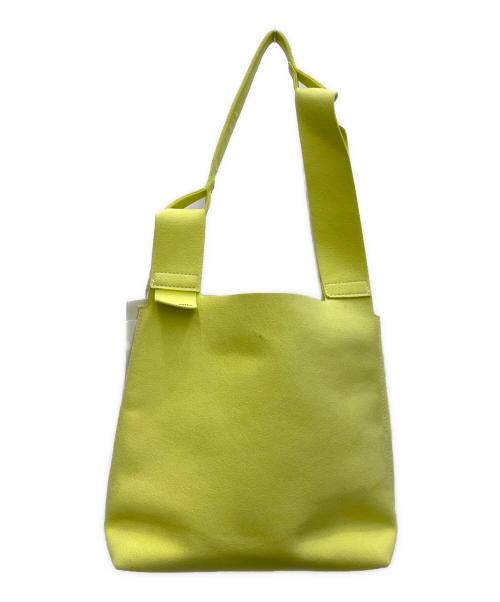 zattu（ザッツ）zattu (ザッツ) マイクロファイバースエードトートバッグ イエローの古着・服飾アイテム