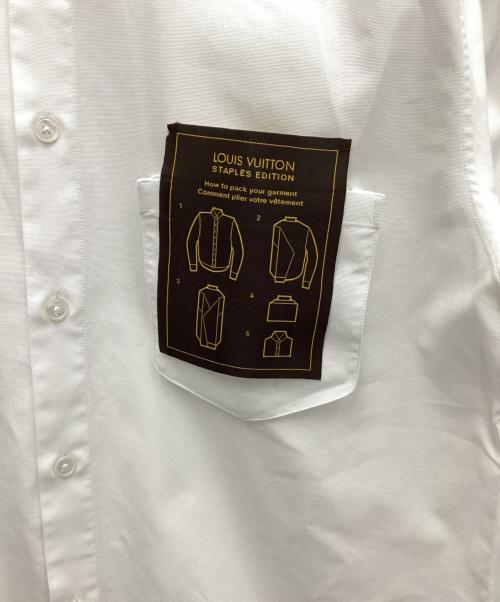 LOUIS VUITTON（ルイ ヴィトン）LOUIS VUITTON (ルイ ヴィトン) 長袖シャツ ホワイト サイズ:Sの古着・服飾アイテム