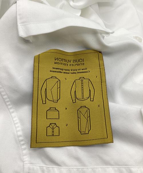 LOUIS VUITTON（ルイ ヴィトン）LOUIS VUITTON (ルイ ヴィトン) 長袖シャツ ホワイト サイズ:Sの古着・服飾アイテム