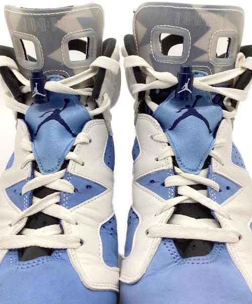 NIKE（ナイキ）NIKE (ナイキ) Air Jordan 6 UNC ホワイト×ブルー サイズ:280の古着・服飾アイテム