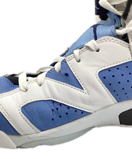 NIKE（ナイキ）NIKE (ナイキ) Air Jordan 6 UNC ホワイト×ブルー サイズ:280の古着・服飾アイテム