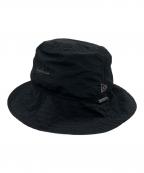 New Era×Yohji Yamamoto pour hommeニューエラ×ヨウジヤマモト プールオム）の古着「BUCKET03 LOGO PERTEX HM BLKGRY」｜ブラック