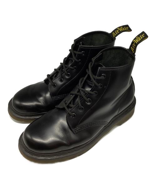 Dr.Martens（ドクターマーチン）Dr.Martens (ドクターマーチン) 6ホールブーツ ブラック サイズ:UK 9の古着・服飾アイテム