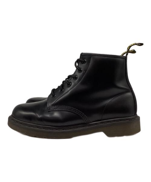 Dr.Martens（ドクターマーチン）Dr.Martens (ドクターマーチン) 6ホールブーツ ブラック サイズ:UK 9の古着・服飾アイテム