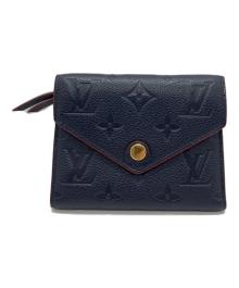 LOUIS VUITTON（ルイ ヴィトン）の古着「アンプラント ポルトフォイユヴィクトリーヌ」｜ネイビー