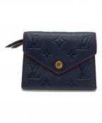 LOUIS VUITTONルイ ヴィトン）の古着「アンプラント ポルトフォイユヴィクトリーヌ」｜ネイビー