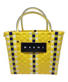 MARNI（マルニ）の古着「ピクニックバッグ」｜イエロー