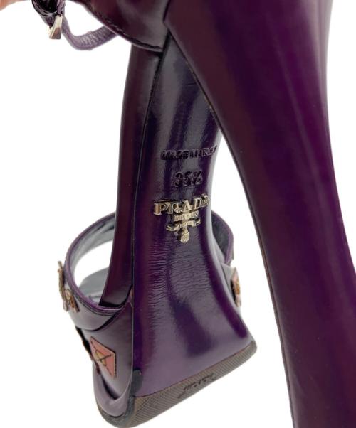 PRADA（プラダ）PRADA (プラダ) ハイヒールパンプス パープル サイズ:35 1/2の古着・服飾アイテム