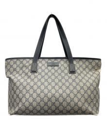 GUCCI（グッチ）の古着「トートバッグ」｜ネイビー×グレー