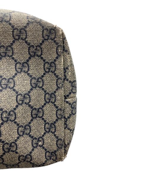 GUCCI（グッチ）GUCCI (グッチ) トートバッグ ネイビー×グレーの古着・服飾アイテム