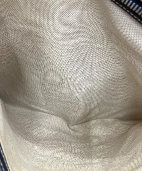 GUCCI（グッチ）GUCCI (グッチ) トートバッグ ネイビー×グレーの古着・服飾アイテム