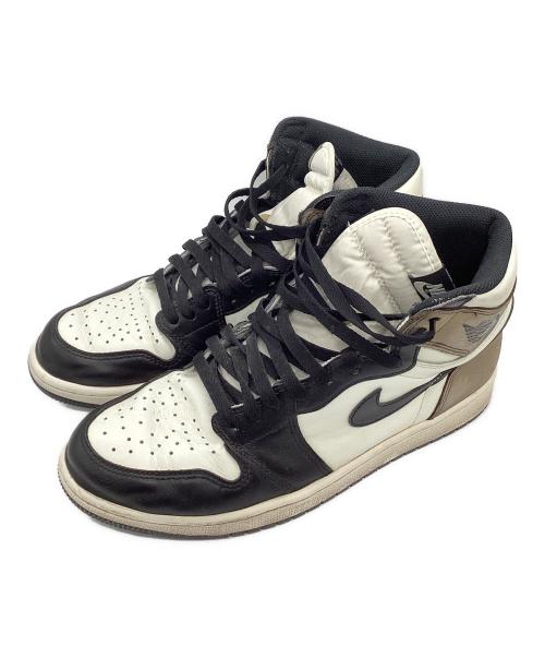 NIKE（ナイキ）NIKE (ナイキ) AIR JORDAN 1 RETRO HIGH OG ブラック×モカ サイズ:28cmの古着・服飾アイテム