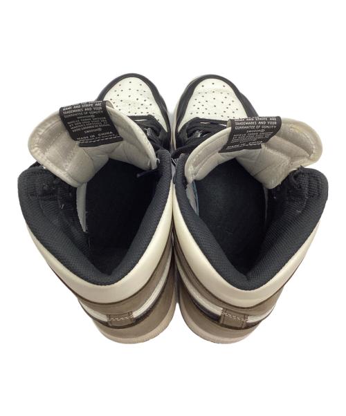 NIKE（ナイキ）NIKE (ナイキ) AIR JORDAN 1 RETRO HIGH OG ブラック×モカ サイズ:28cmの古着・服飾アイテム