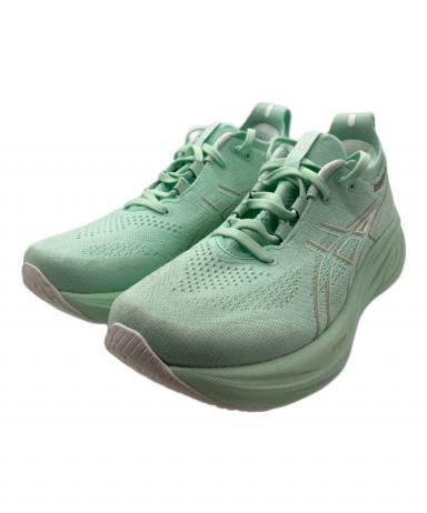 中古・古着通販】asics (アシックス) ランニングシューズ グリーン