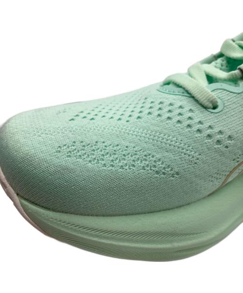 asics（アシックス）asics (アシックス) ランニングシューズ グリーン サイズ:25の古着・服飾アイテム
