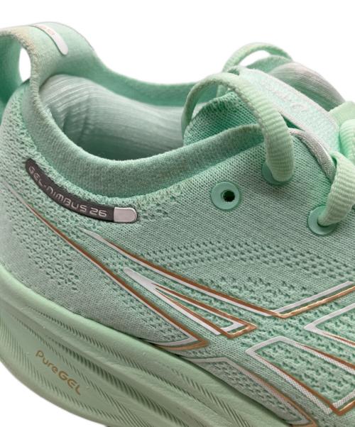 asics（アシックス）asics (アシックス) ランニングシューズ グリーン サイズ:25の古着・服飾アイテム
